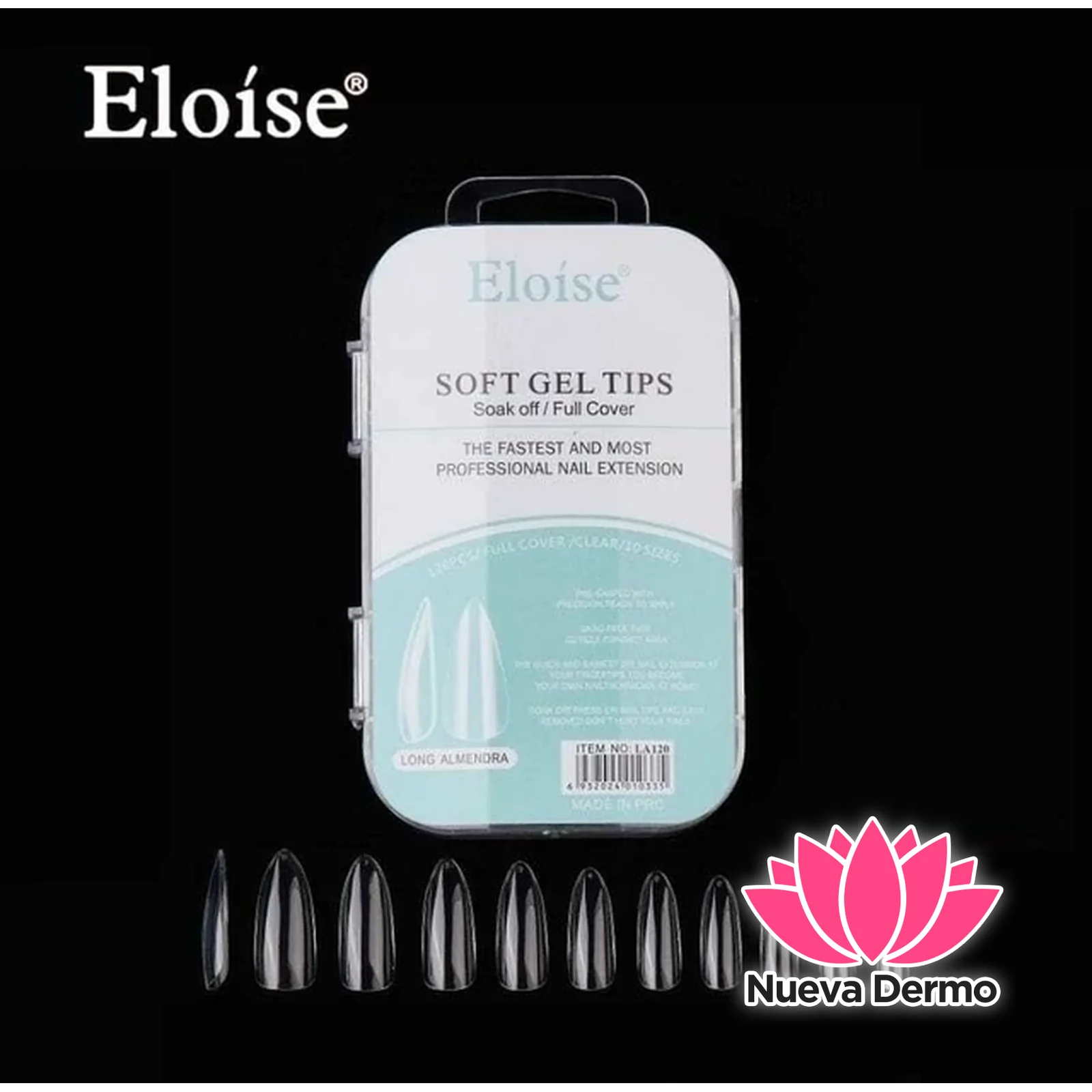 （$3250/U）ELOISE TIPS LONG ALMENDRA LA120 6932024010335
