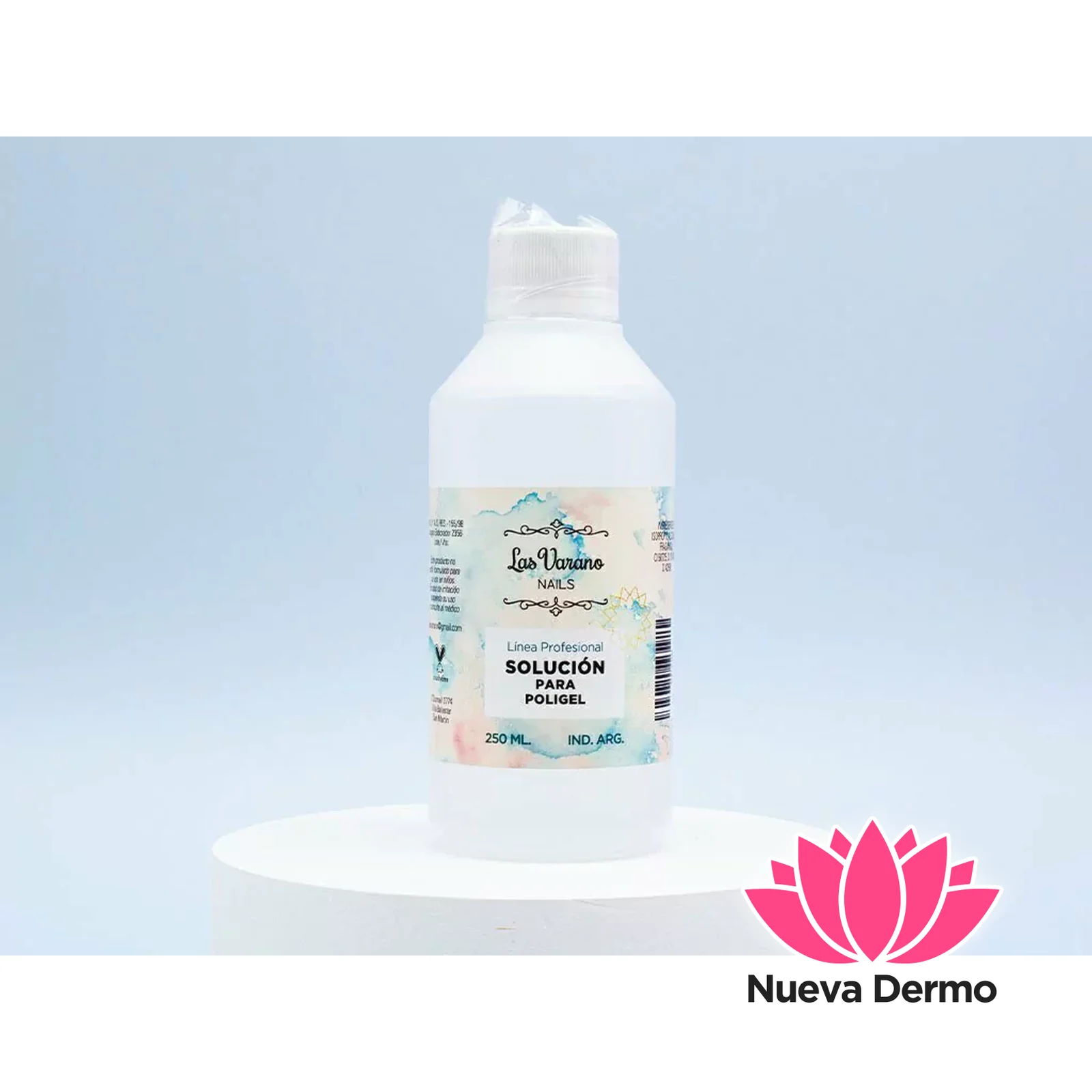 LAS VARANO SOLUCION PARA POLYGEL 250ML SP250