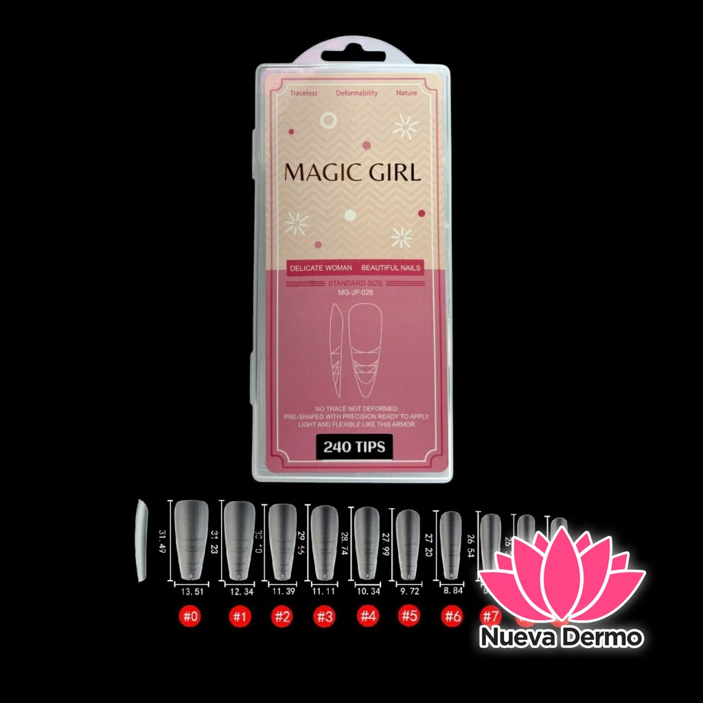 ($3200) MAGIC GIRL TIPS STILETTO 240PCS MG-JP-028 6920250420288