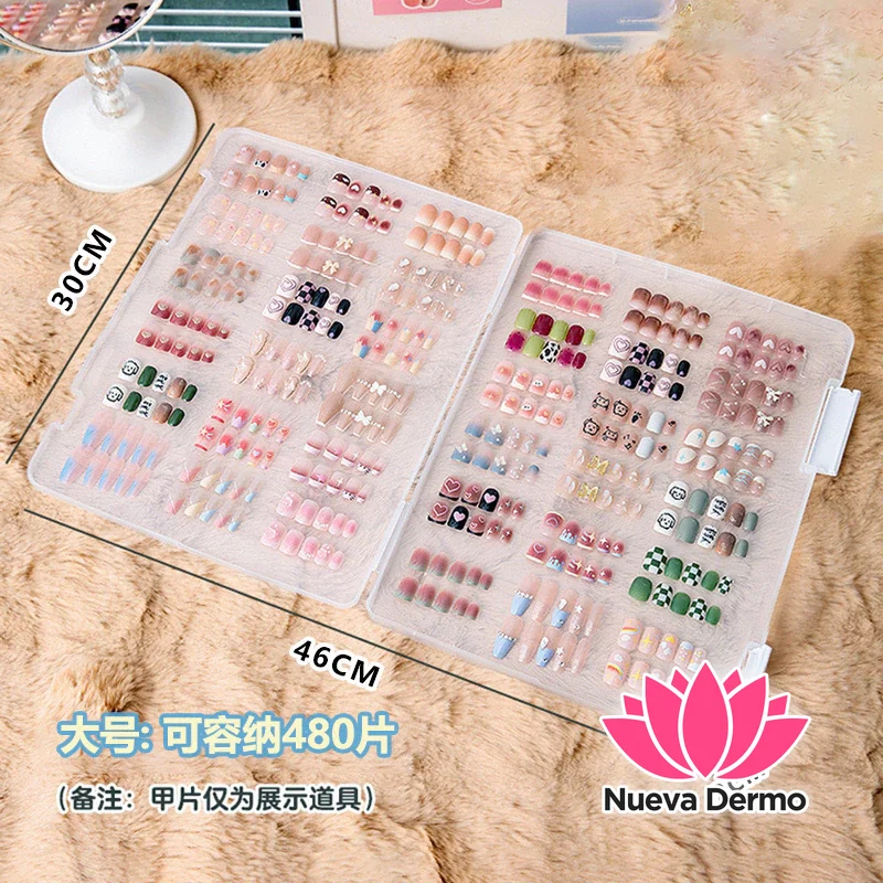 ORGANIZADOR para tips cajita grande vacia jh-125