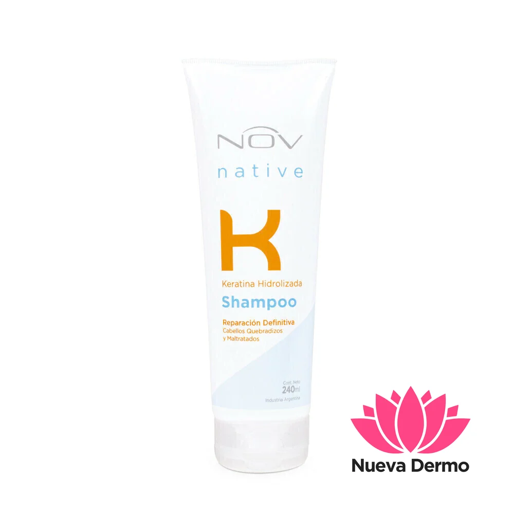 NOV NATIVE KERATINA HIDROLIZADA SHAMPOO REPARACION DEFINITIVA 240ML 7798189580798