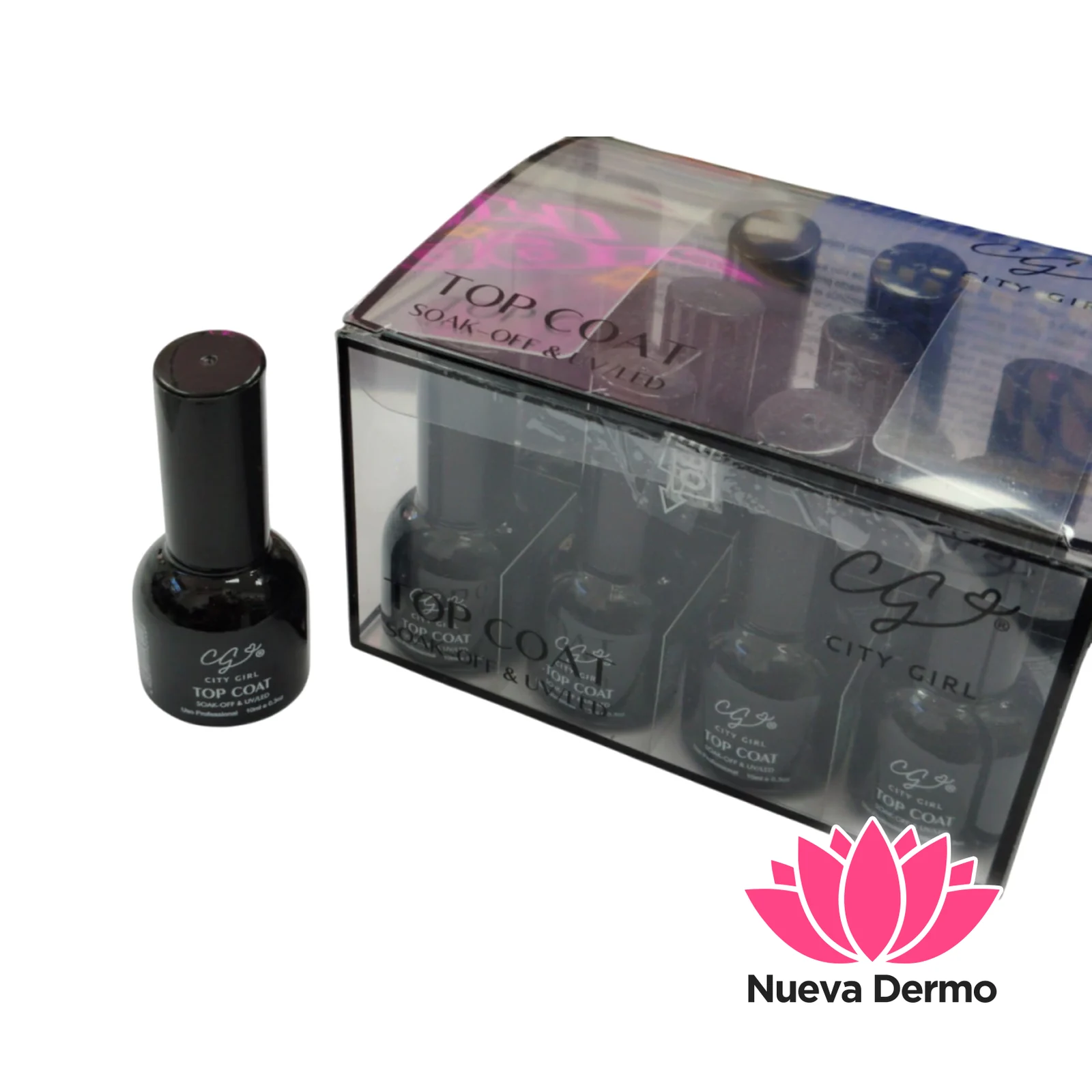 TOP COAT UV/LED 10ML CITY GIRL