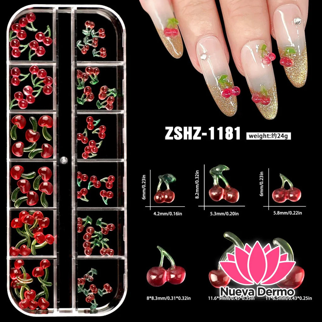 MAGIC GIRL ADORNO DE UNAS CEREZA MG-GG80 6982604315800