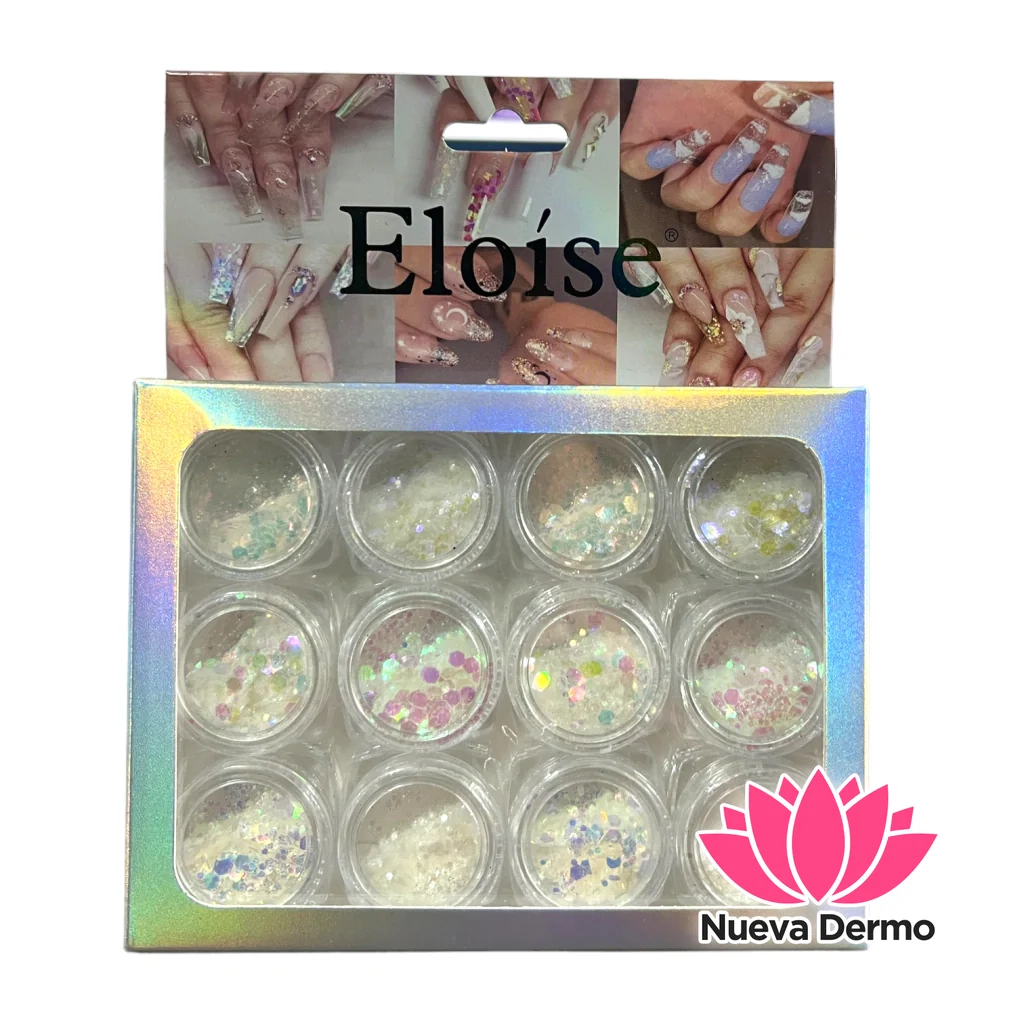 POLVO GRILLETE PARA UÑAS BLANCO ESLOISE 2ZJJA9 SP6269 6932024016269