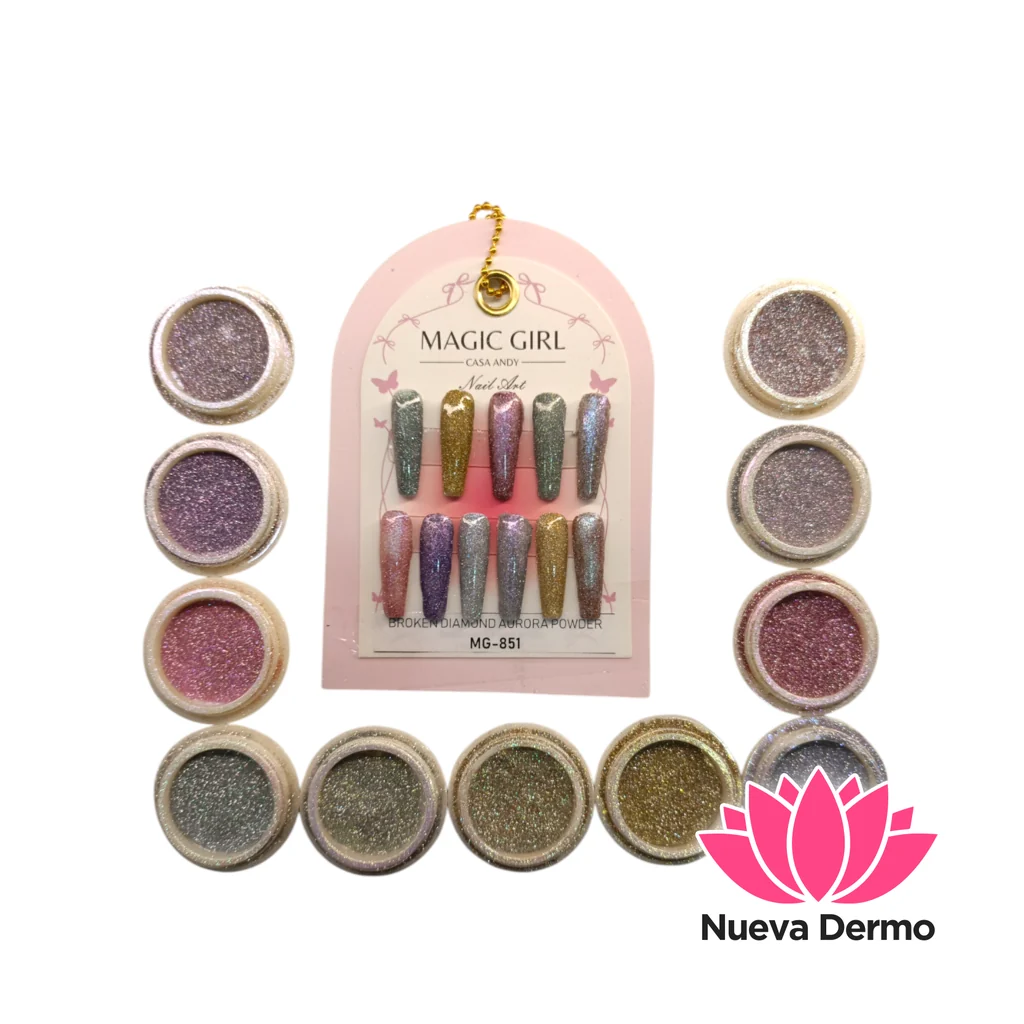 MAGIC GIRL POLVO X1BROKEN DIAMOND AURORA POWDER MG-851 6934517038512