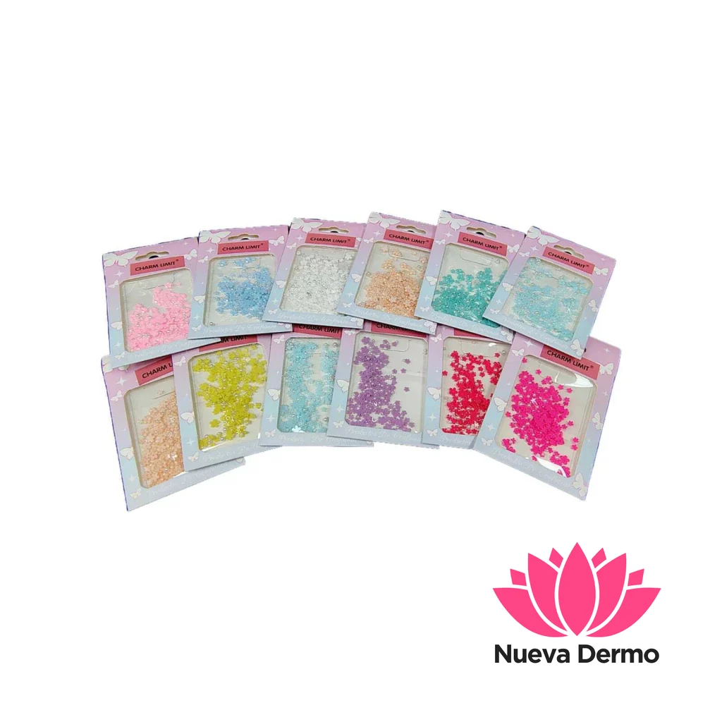 CHARMLIMIT DECORACION DE UNAS FLORES X12PCS 6920250313153