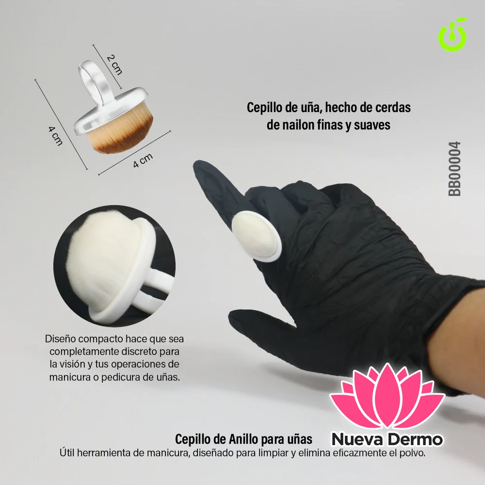 CHERIMOYA BROCHA PARA POLVO ANILLO *12PCS BB0004 9002002000041