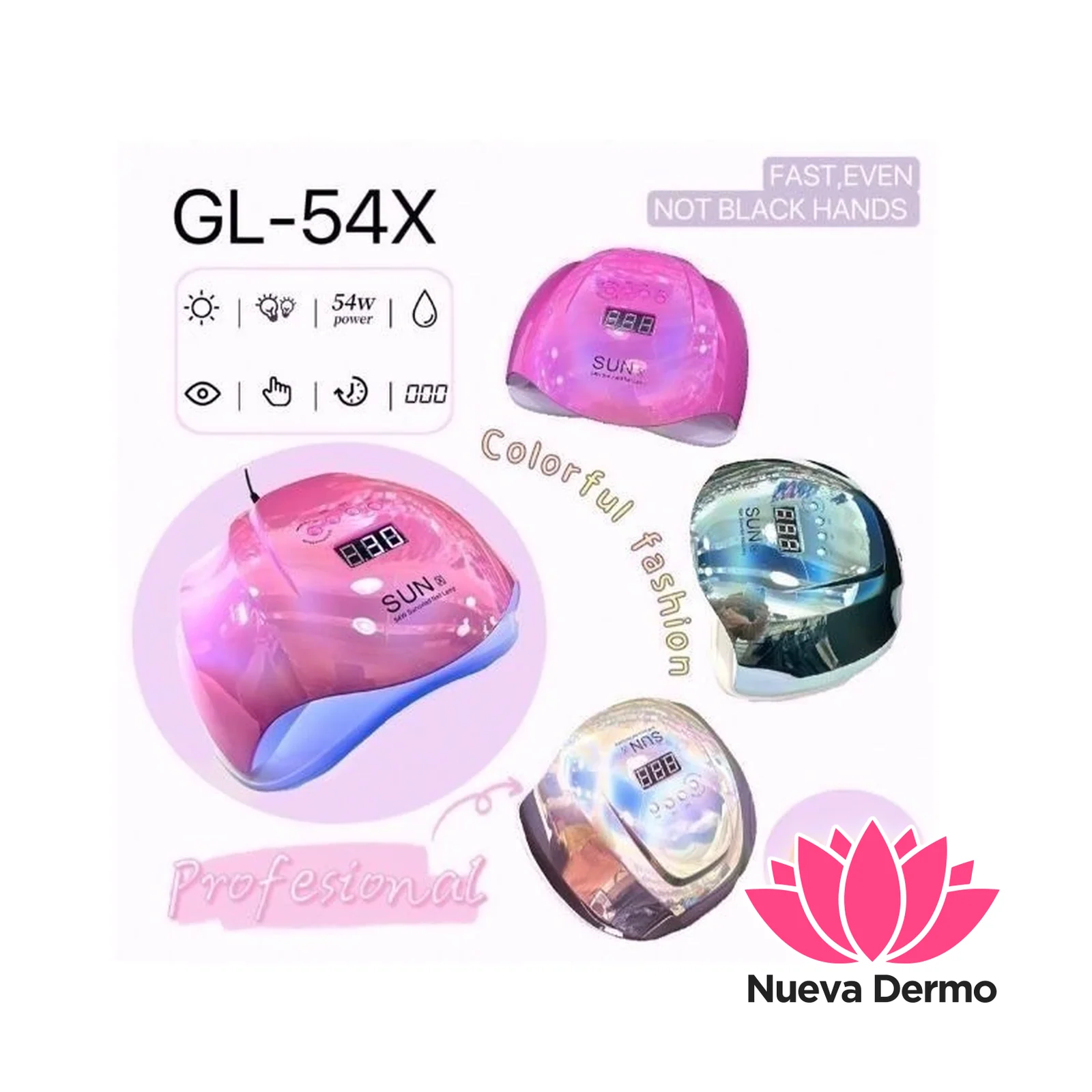 cabina 54w tornasol gl-54x/cg