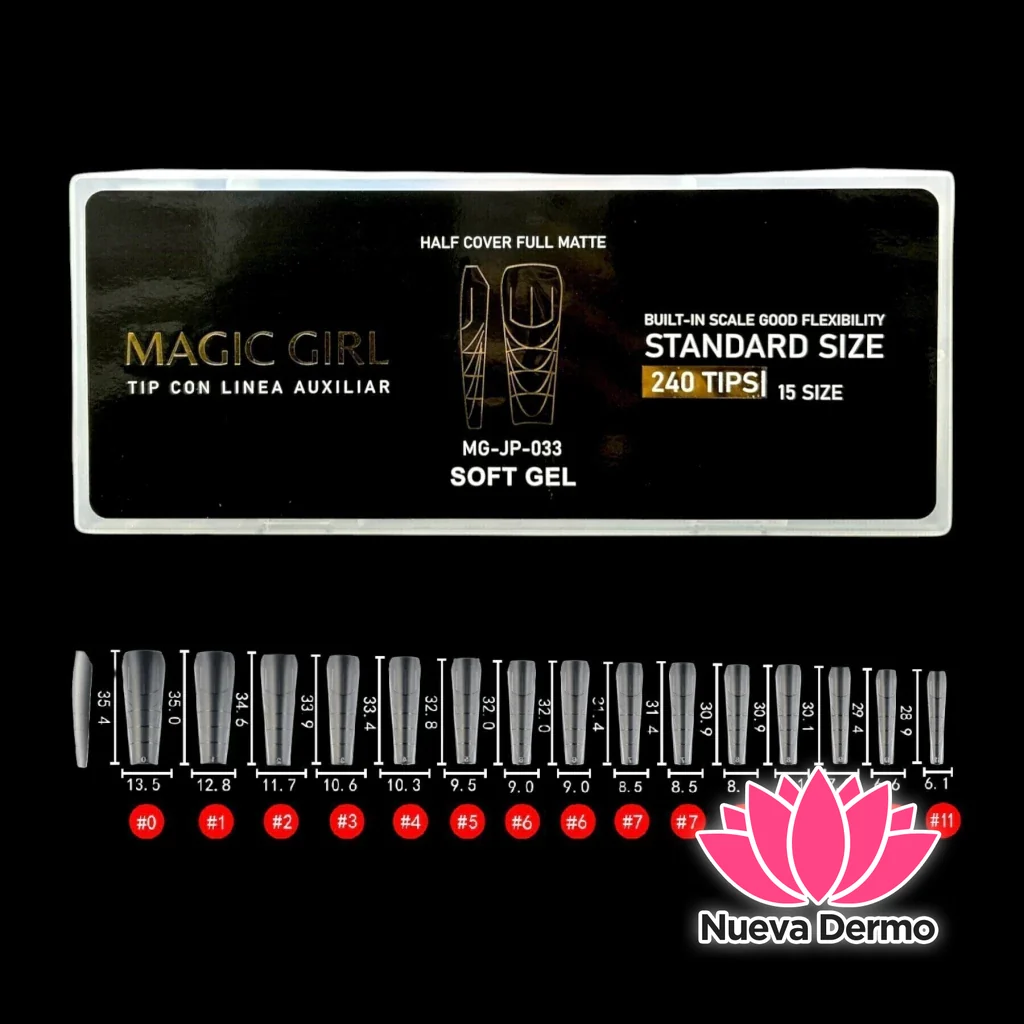 ($3800) MAGIC GIRL HALF COVER FULL MATTE COFFIN 240PCS MG-JP-033 6920250420332