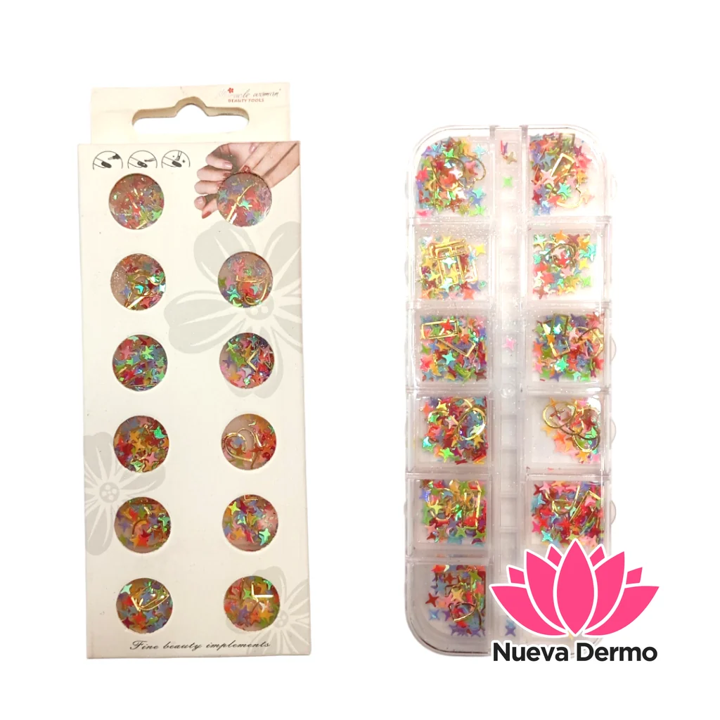 MIRACLE WOMAN DECOEST X12 DECO ESTRELLAS BRILLO 6911345301247