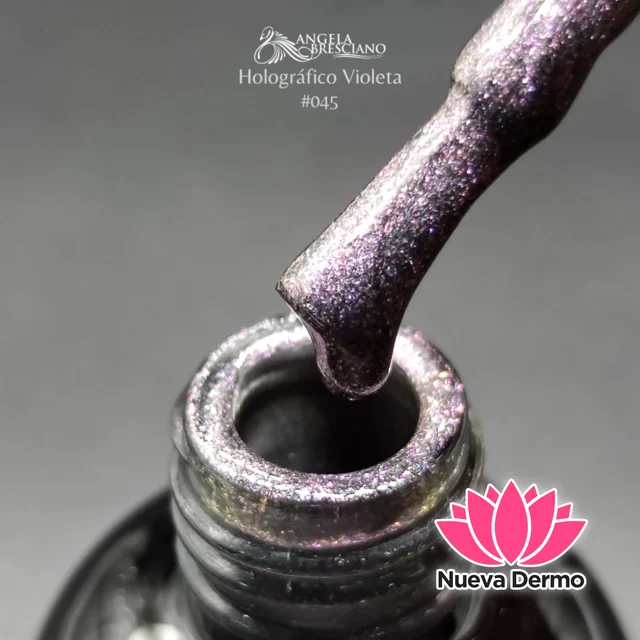 BRESCIANO SEMI 045 HOLOGRAFICO VIOLETA 15 ML