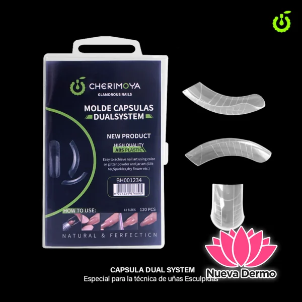 H- Capsula Dual System Uñas Escul. X 120pcs BH001234