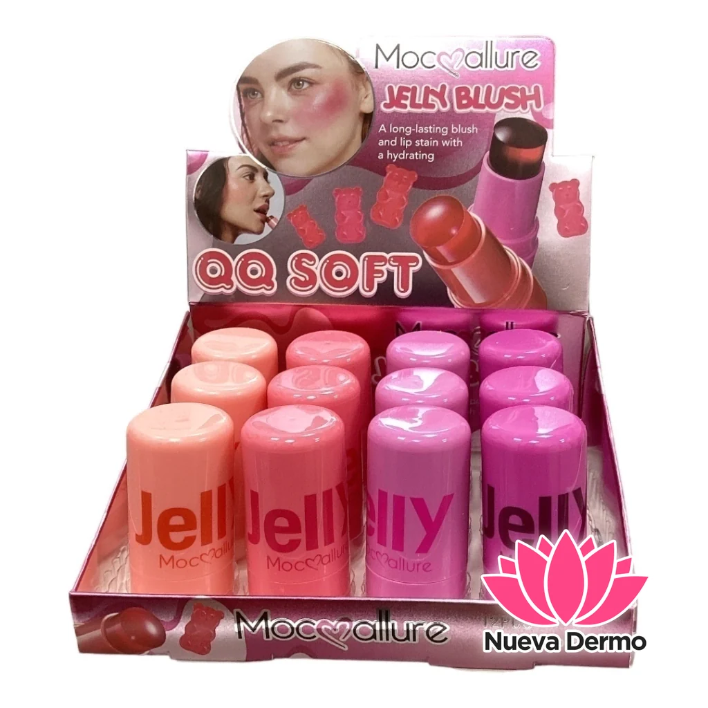 RUBOR EN GELATINA X 6 PCS Moccallure jelly blush moc587 6920243141152
