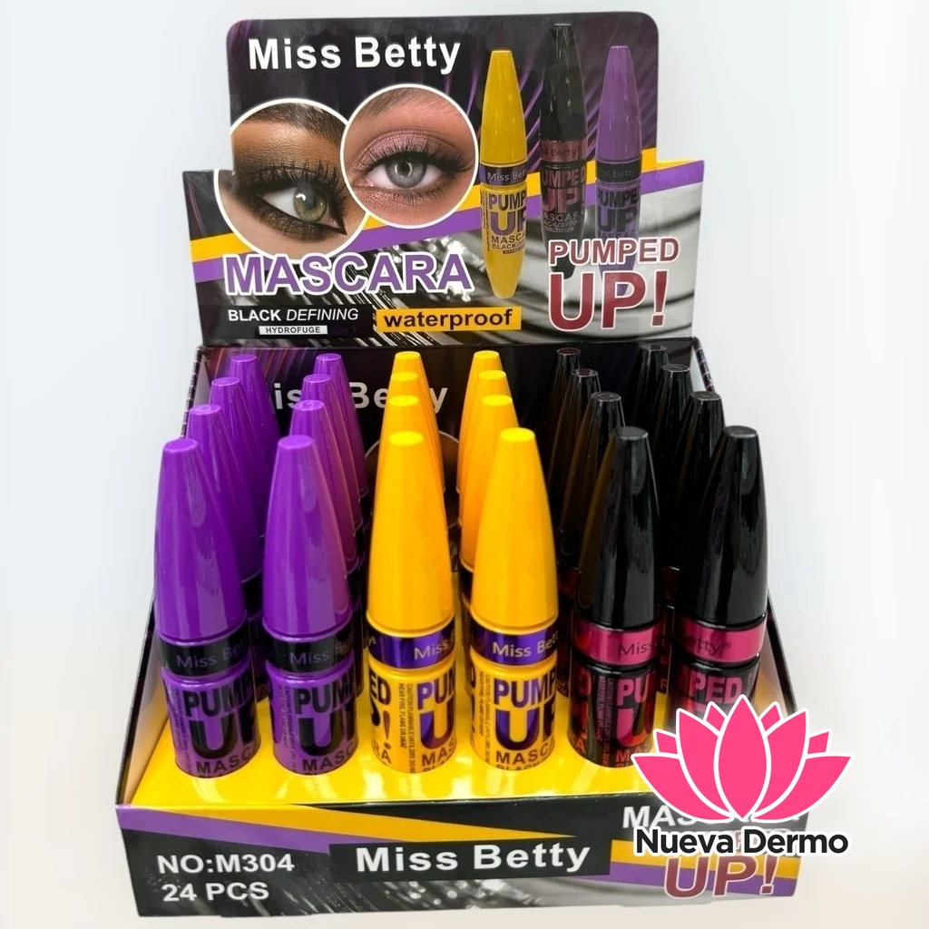 MISS BETTY MASCARA PUMPED UP ! M304 6980201703044