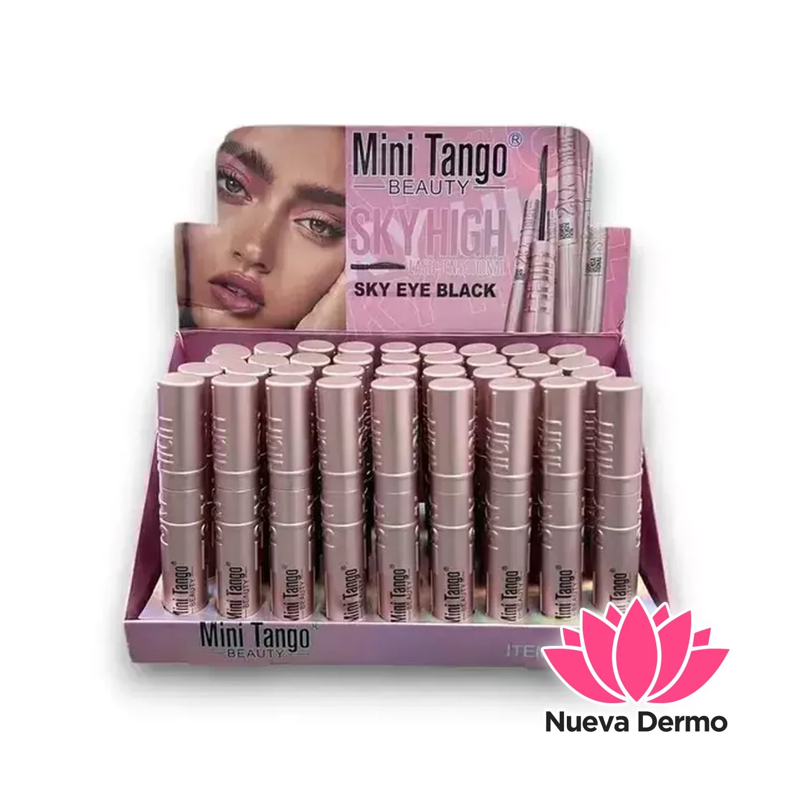 MINI TANGO MASCARA SKY HIGH ROSE GOLD MG-M8113 7772686781131