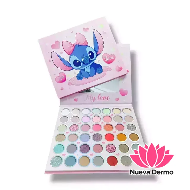 PALETA SOMBRA INFANTIL STITCH 42 COLOR MG-EYE-4212 6925713042120