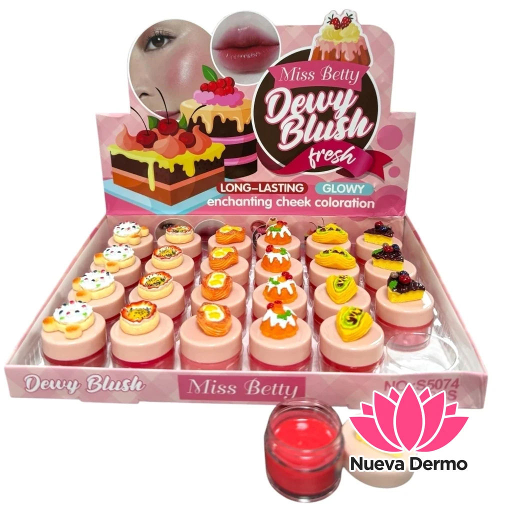 dewy blush *glowy miss betty s5074 /6985948550746