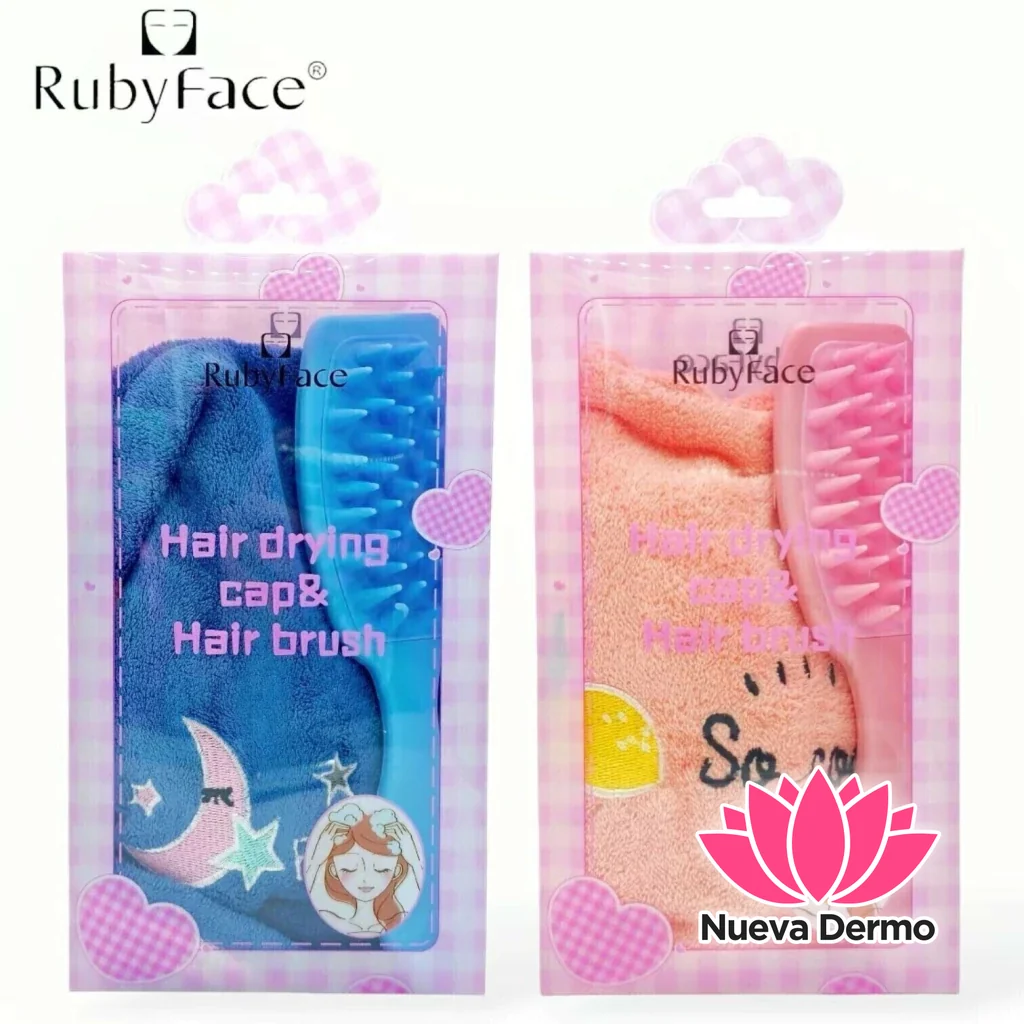 RUBYFACE KIT VINCHA C/CEPILLO DE PELO *MG-253012 6972547656276