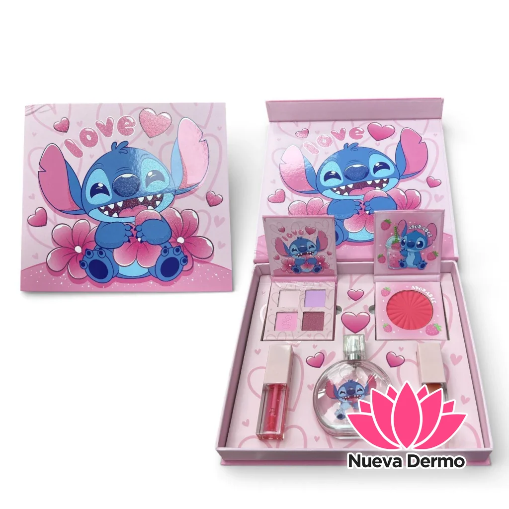 KIT MAQUILLAJE INFANTIL STITCH MG-TZ-026 6982343300266