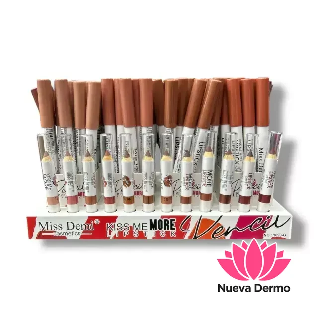 MISS DEMI KISS ME MORE LIPSTICK PENCIL MG-1693-G 6920930521786