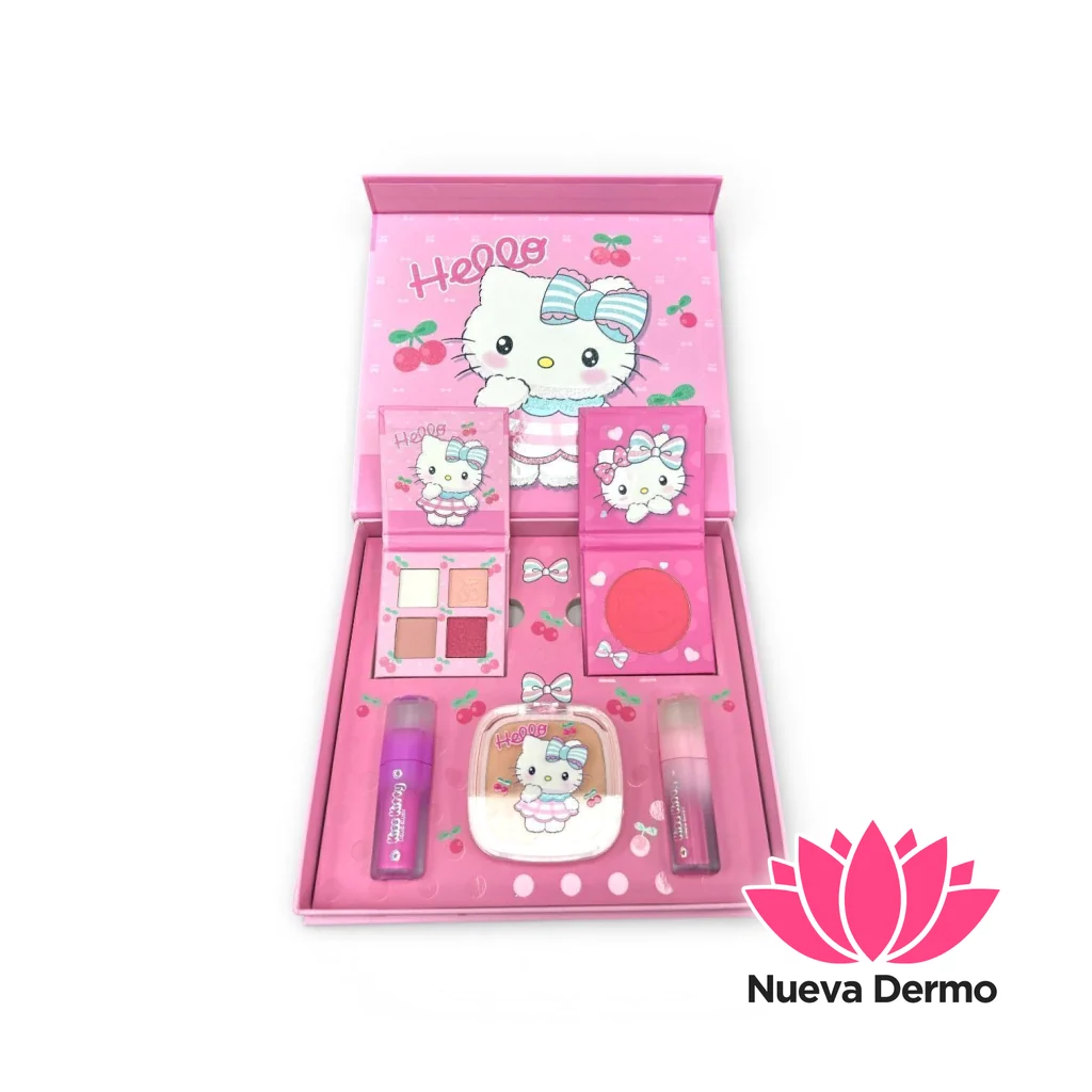 KIT MAQUILLAJE INFANTIL KITTY MG-TZ-033 6982432410333