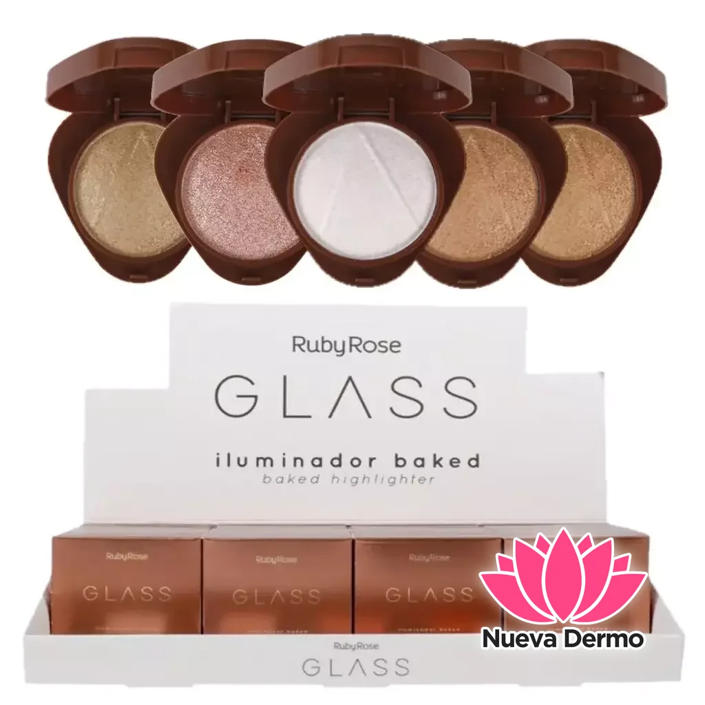 RUBYROSE GLASS ILUMINADOR BAKED HB-F1604