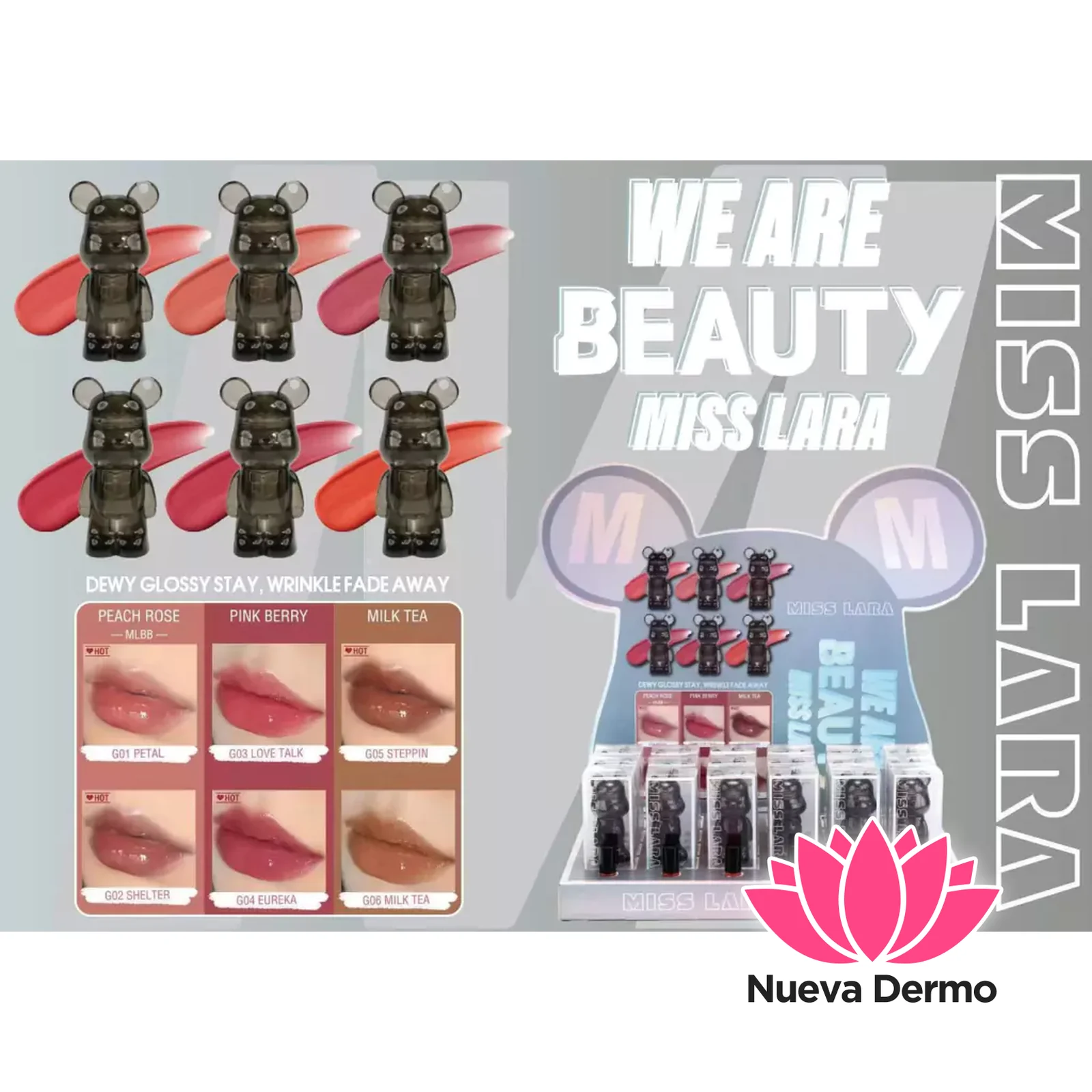 miss lara we are beauty oso negro MS-222 MG-121 6971680902226