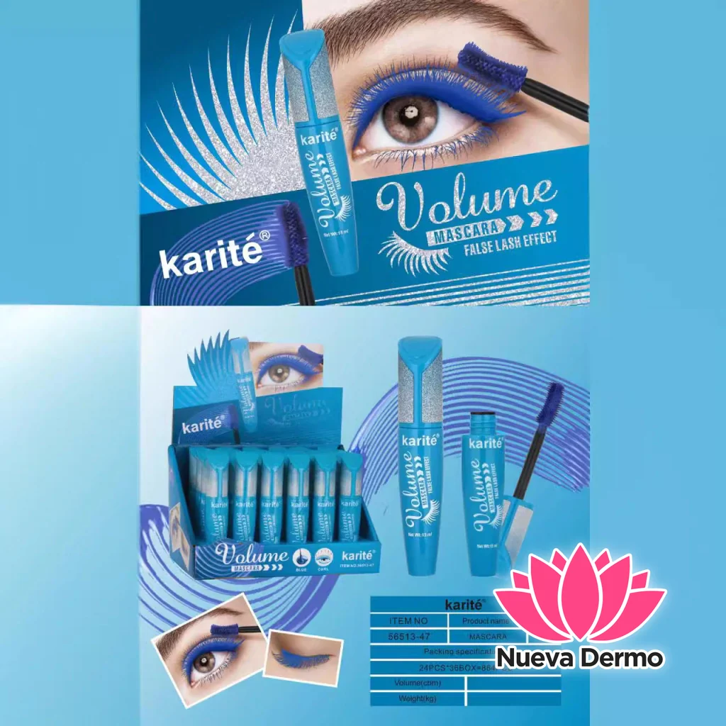 MG-223 56513-47 MASCARA KARITE VOLUME COLOR AZUL 6903072385720