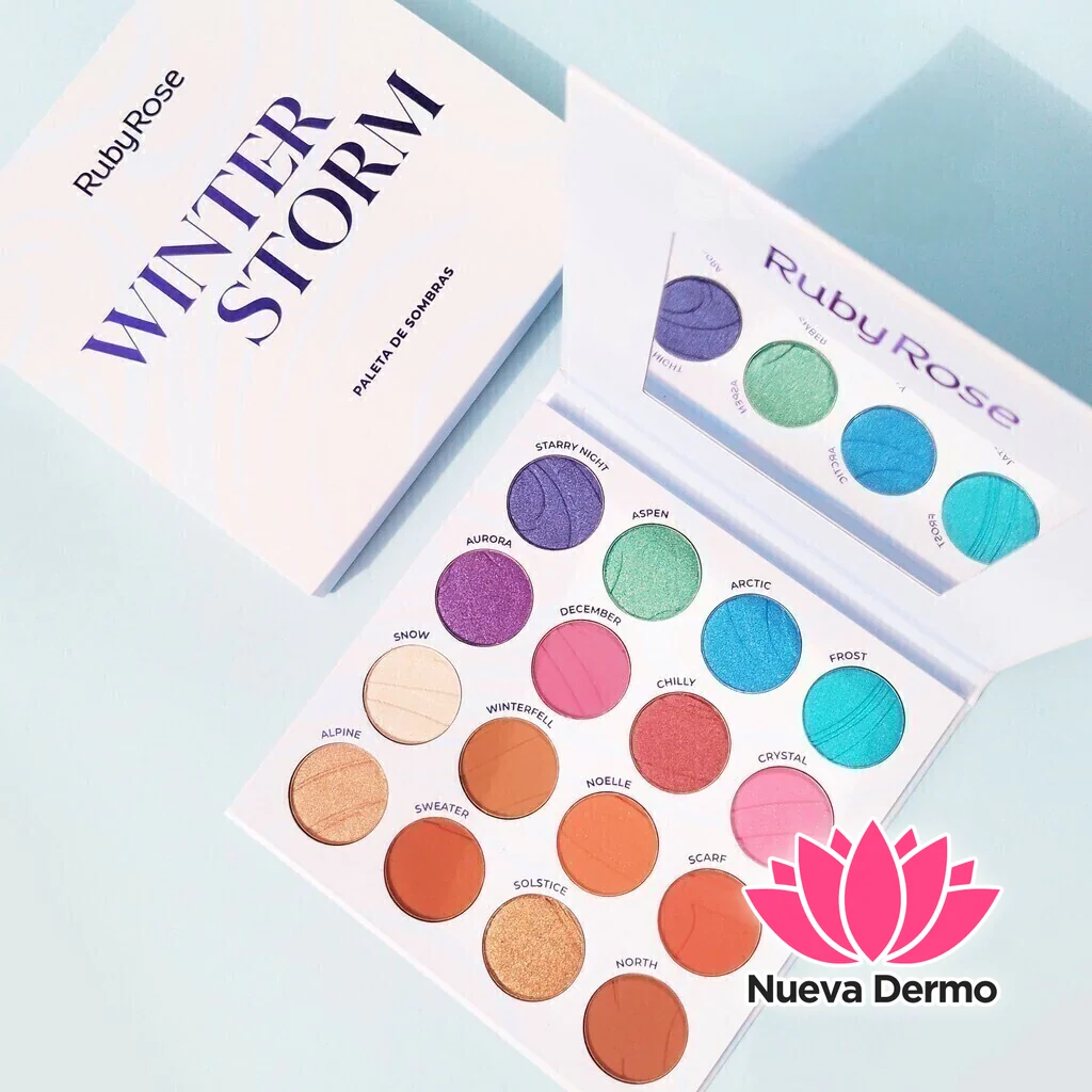 RUBY ROSE WINTER STORM EYESHADOW PALETTE HB-F540