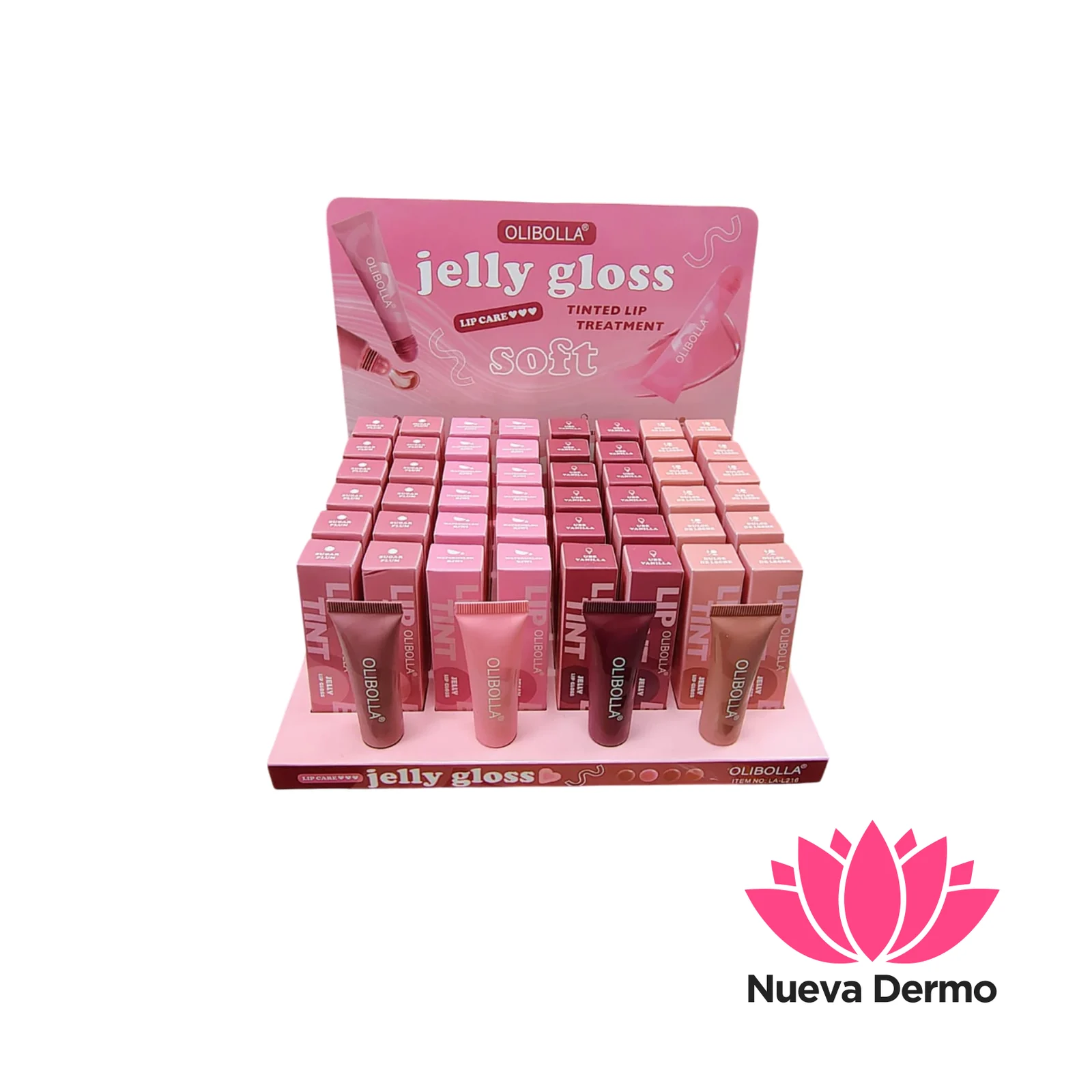 OLIBOLLA JELLY GLOSS LIP CARE LA-L216 6971822832169