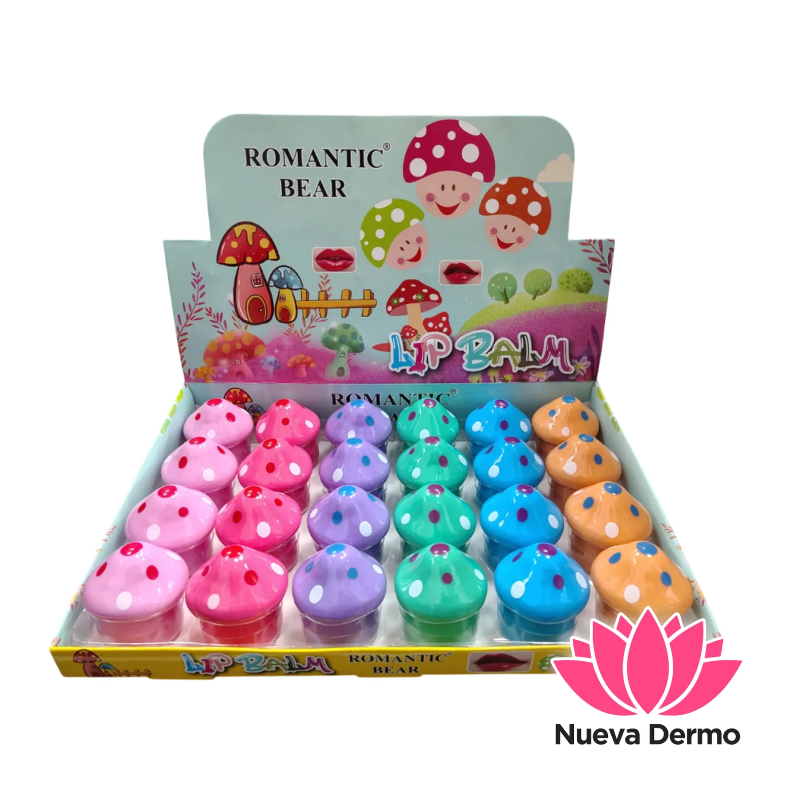 ROMANTIC BEAR LIP BALM HF8030 6970734252379