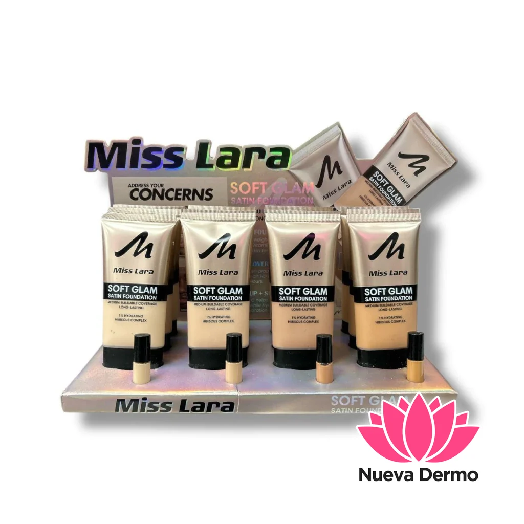 MISS LARA SOFT GLAM SATIN FOUNDATION MG-251038 MS-379 6971968503794