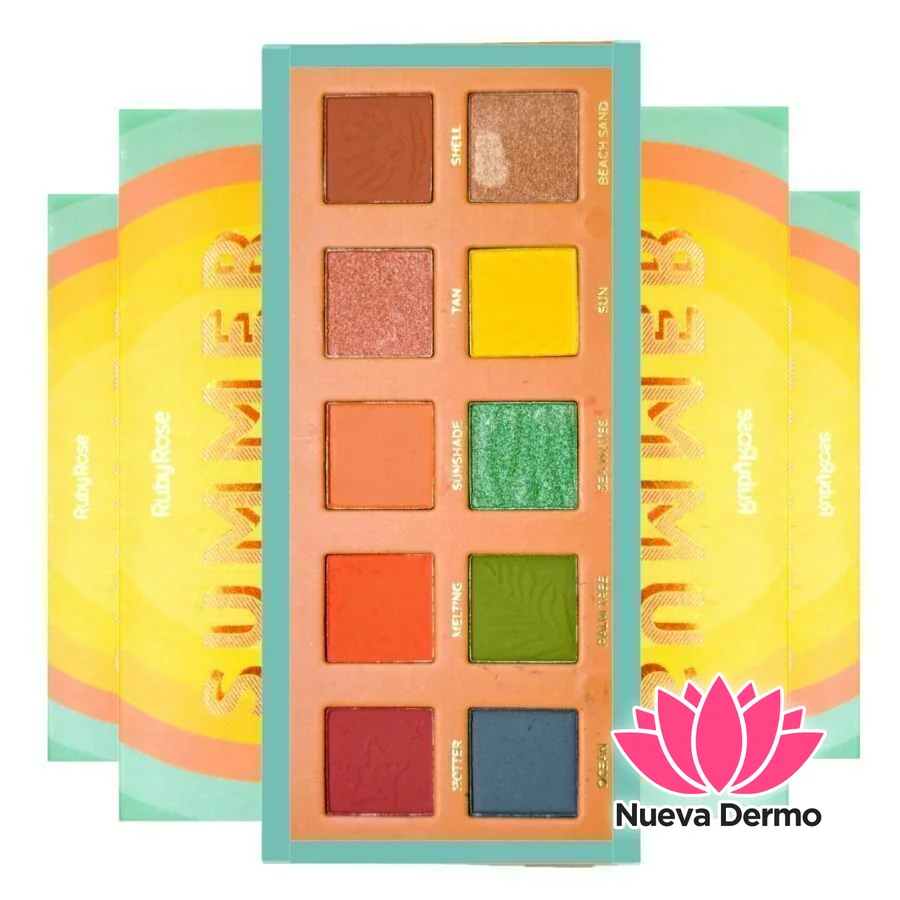 RUBY ROSE SUMMER MUSE EYESHADOW PALETTE HB-F537