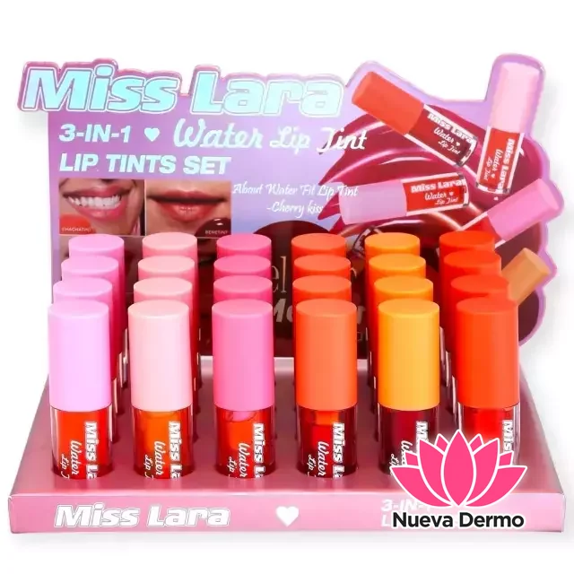 MISS LARA WATER LIP TINT MG-251044/MG-10031/MS-338 6976686903383