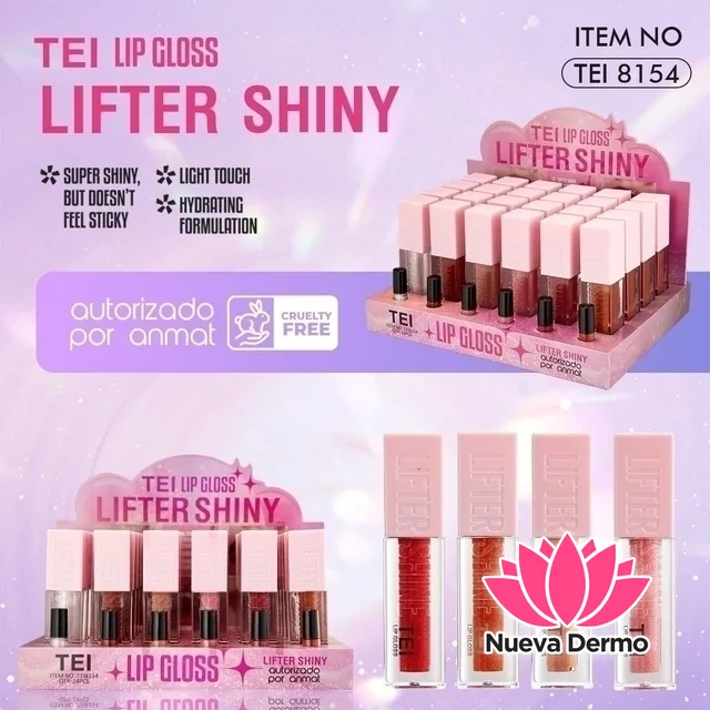 TEI LIFTER SHINY LIP GLOSS TEI8154 6971968512475