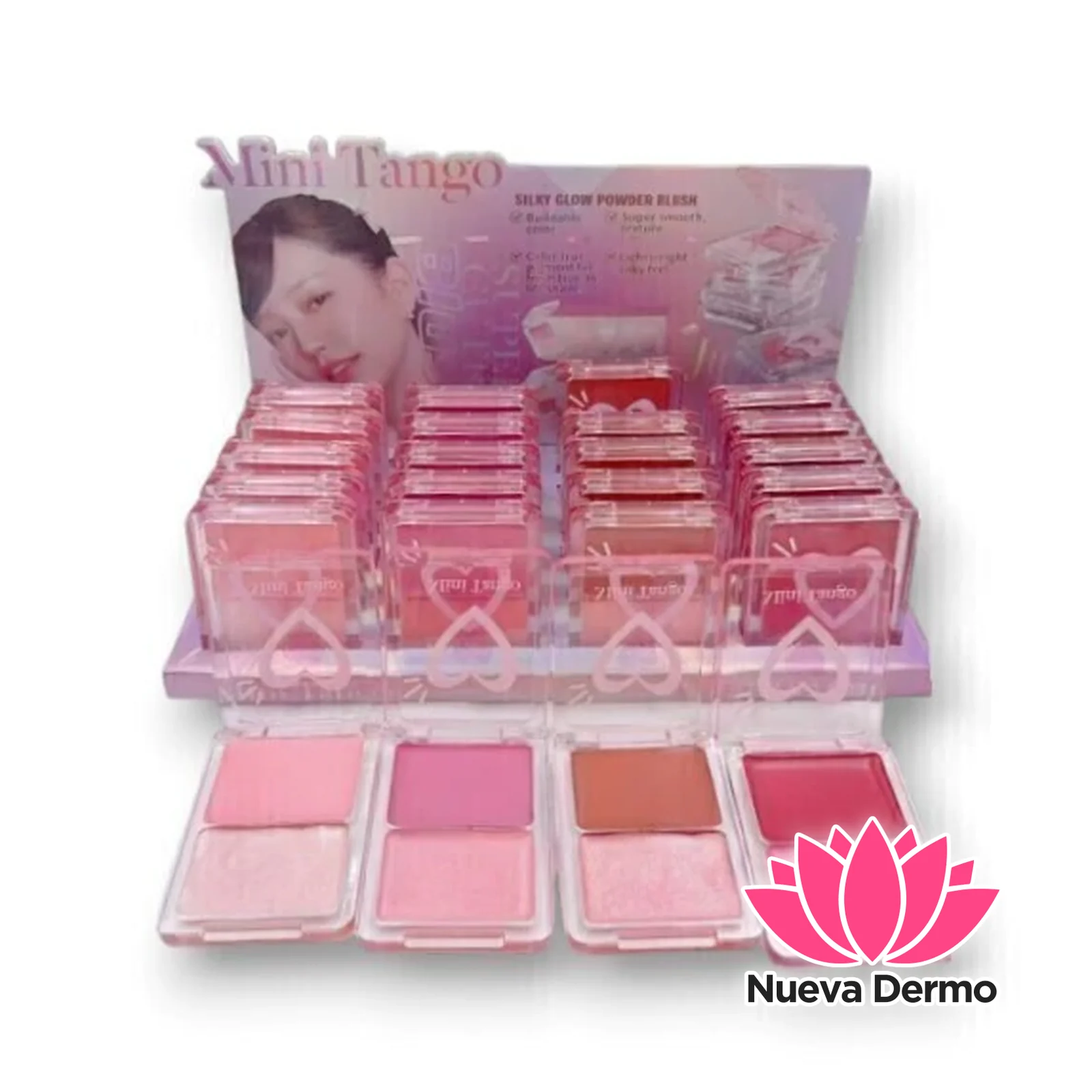 MINI TANGO SILKY GLOW POWDER BLUSH 2EN1 BO31/B031 MG-MT01 6902721600313