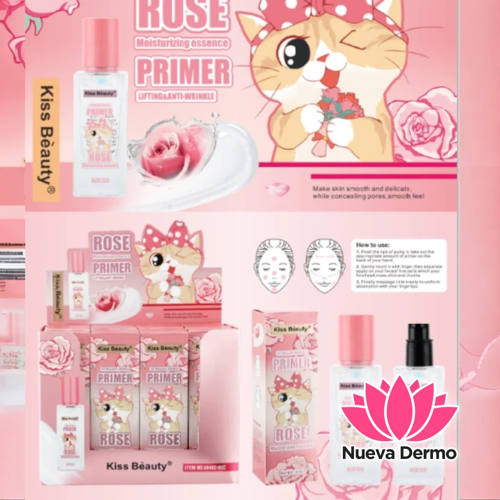 KISS BEAUTY PRIMER GATO VINCHA MONIO ROSA MG-385 68462-03C 6903072449538