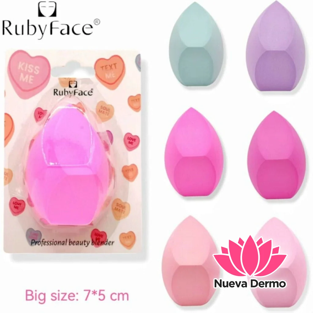RUBYFACE ESPONJA DE MAQUILLAJE X1PCS MG-253014 6972547656194