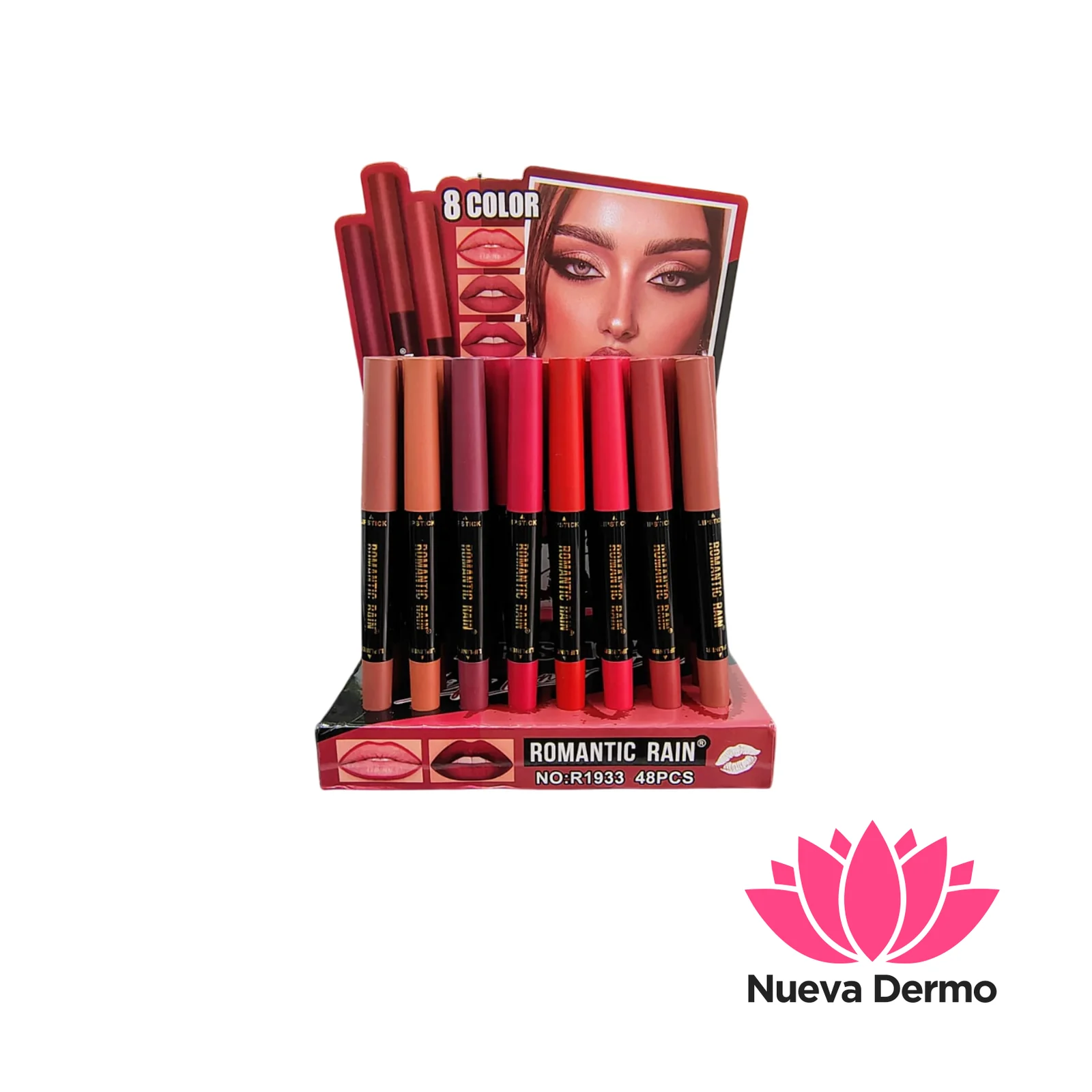 ROMANTIC RAIN LIP LINER+LIP STICK R1933 6985887930333