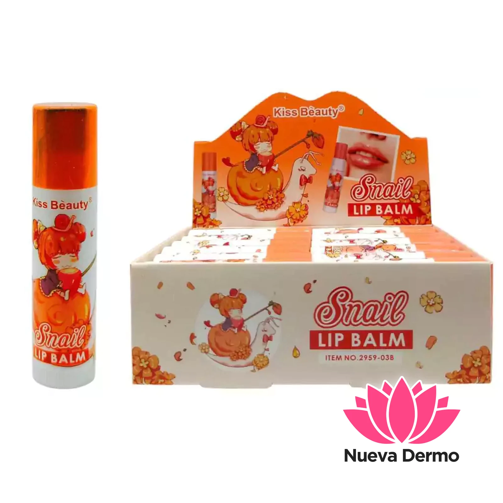 KISS BEAUTY GREEN TEA LIP BALM 2959-03B/6903072418473