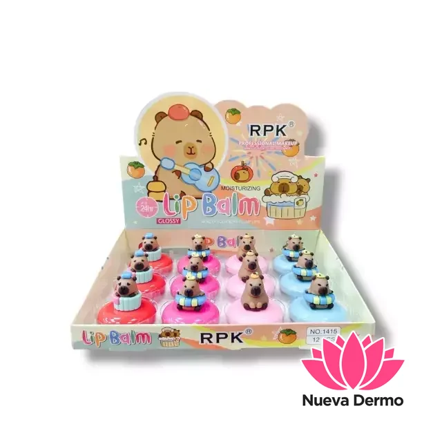 RPK DONUT LIP BALM CAPIBARA HH25052-47 6976943033020