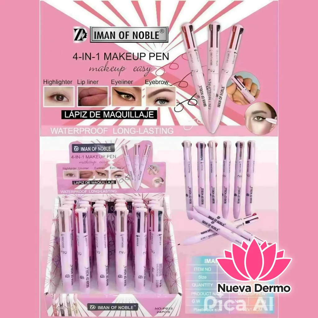 IMAN OF NOBLE 4EN1 MAKE UP PEN ROSA P015 MG-254036 6937118810167