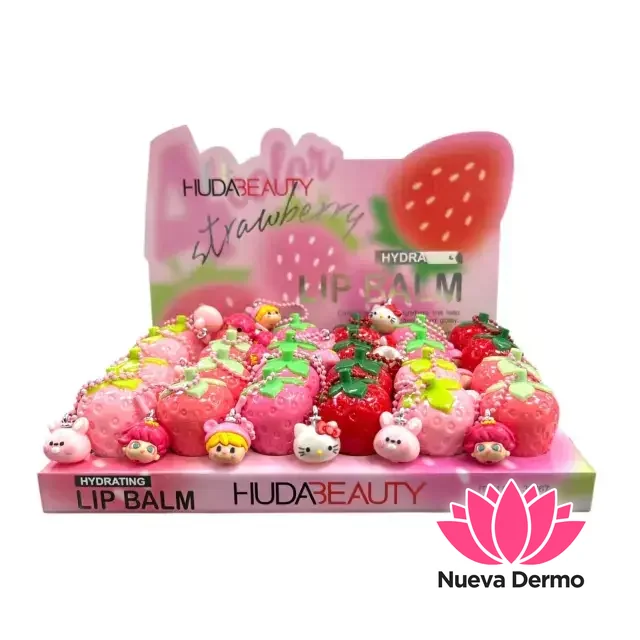 HUDABEAUTY BALSAMO FRUTILLA C/LLAVERO ZMA-30067 6975115203971