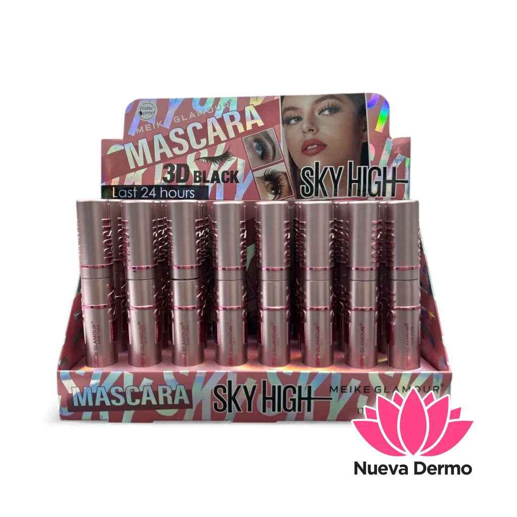 MEIKE GLAMOUR MASCARA SKY HIGH ROSE GOLD MK075 6977017880755
