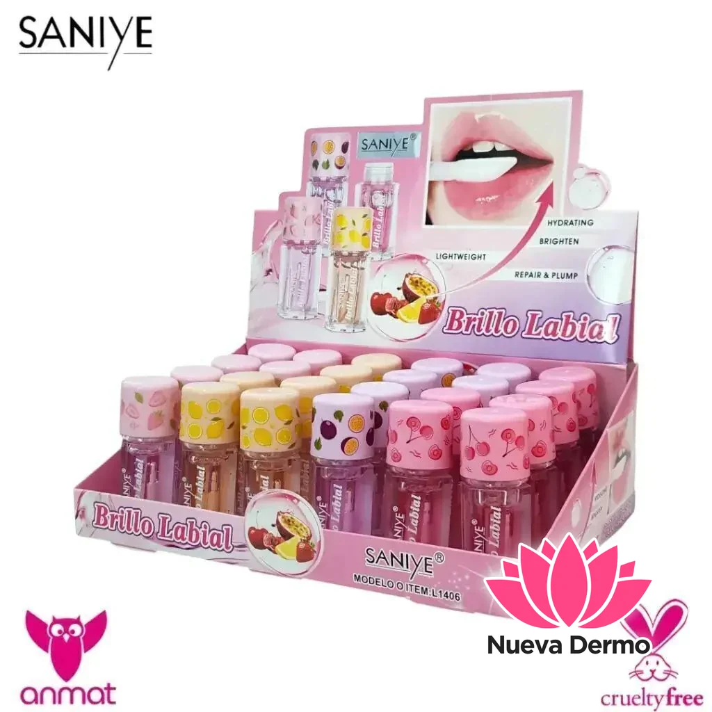 SANIYE BRILLO LABIAL FRUTALES TROPICAL L1406 75022875262647502287521993