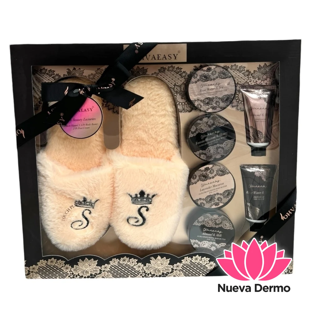 OHVAEASY SET D/SPA C/PANTUFLAS CAJA REGALO KIT REGALO X7PCS MG-63 6935270610632 KIT REGALO