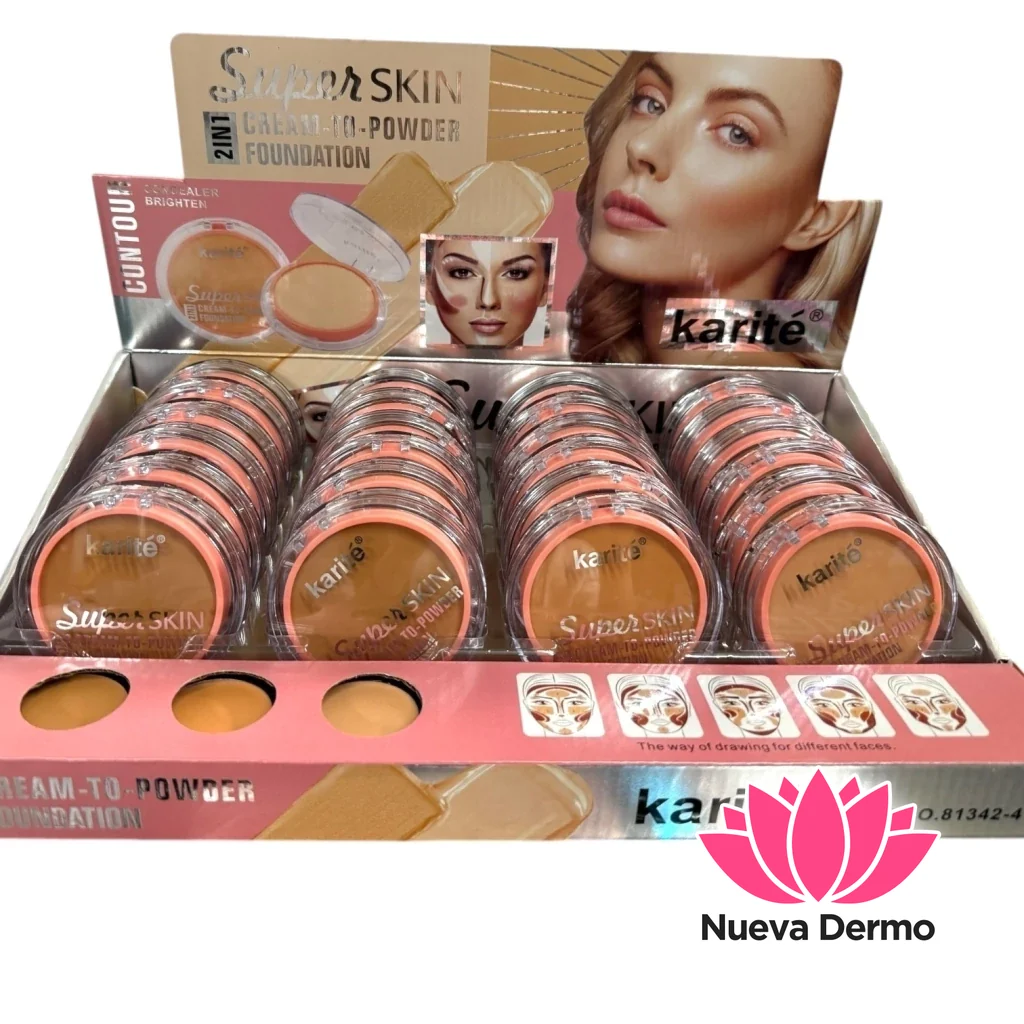 karite super skin cream to powder foundation 2in 1 6903072431342
