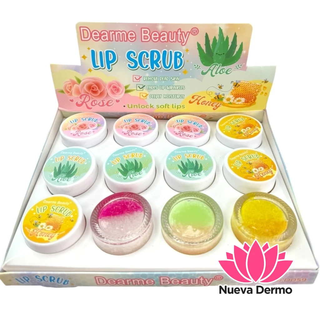 lip scrub dearme beauty d059 6907240650337
