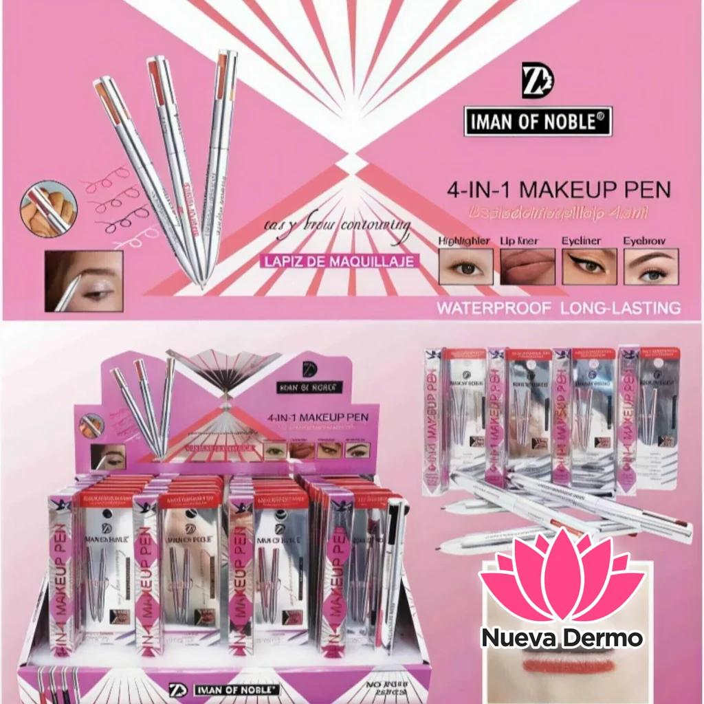 IMAN OF NOBLE 4EN1 MAKEUP PEN PLATEADO P016 MG-254034 6937118810051