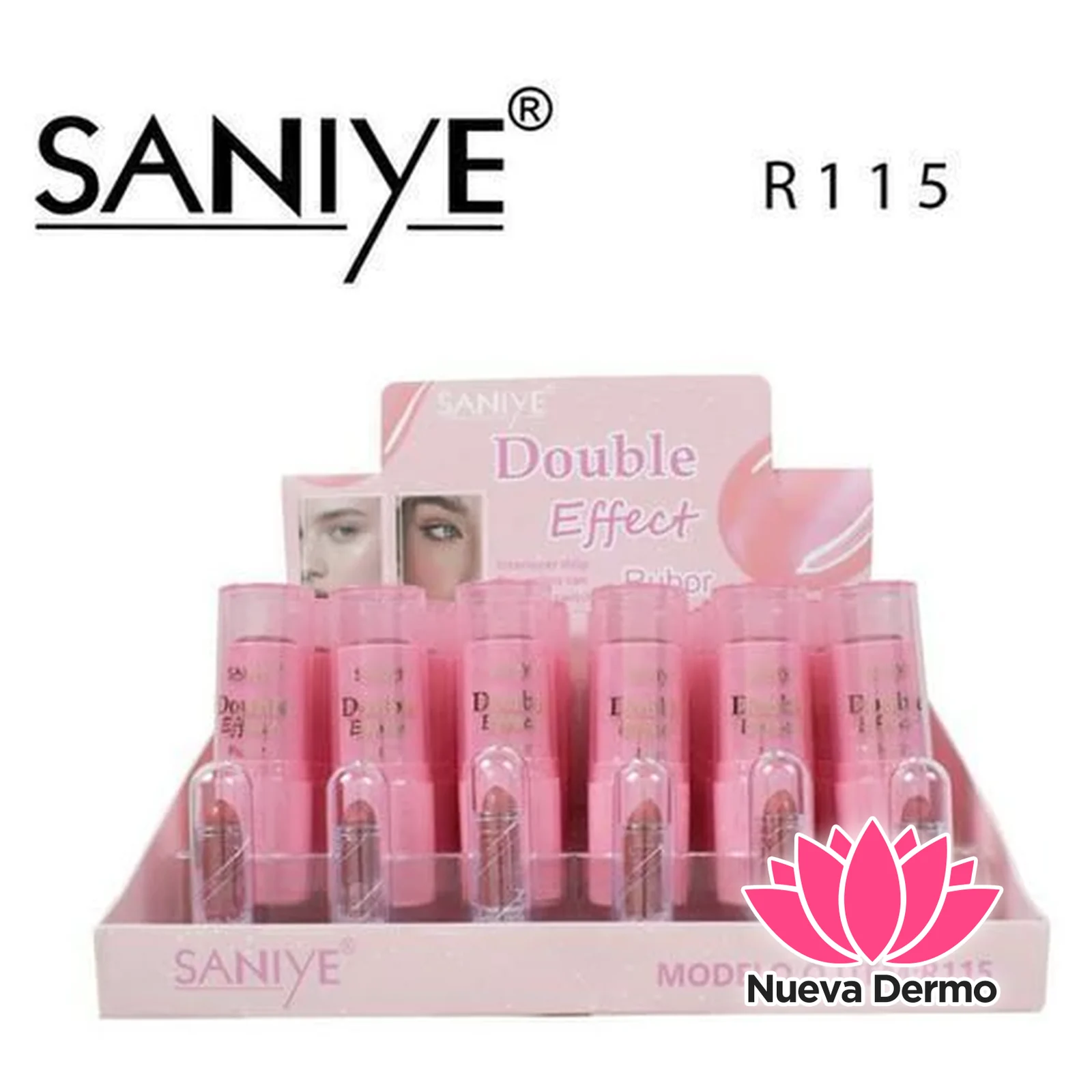 SANIYE DOUBLE EFFECT RUBOR R115 7502287527032